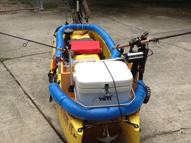 Fully Rigged and Motorized W Fishing Kayak From Alabama