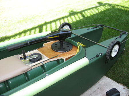 electric motorized fishing kayak