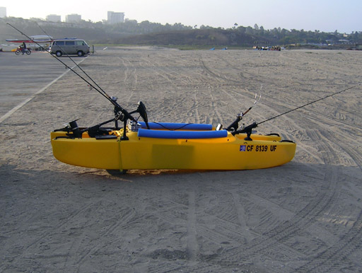 Fishing Kayak Newport Harbor, California